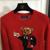 Ralph Lauren* Bear jacquard sweater