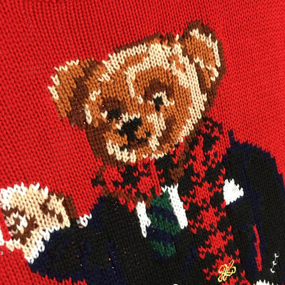 Ralph Lauren* Bear jacquard sweater