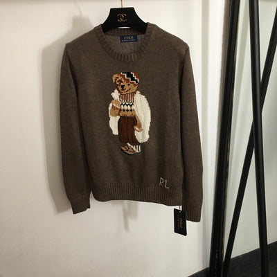 Ralph Lauren* Bear jacquard sweater