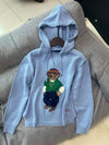 Ralph Laur* bear embroidered sweater