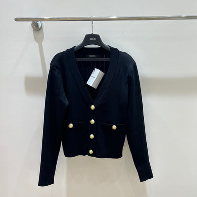 Balma* V-neck knit cardigan