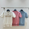 Five-pointed star embroidered sweater