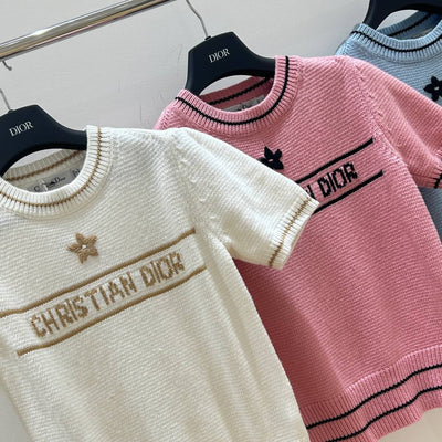 Five-pointed star embroidered sweater