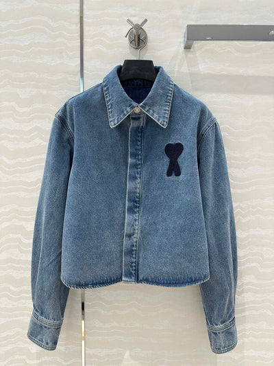 AM* Cropped denim jacket