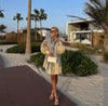 ZIM* New Heavy Lace Splicing Dress