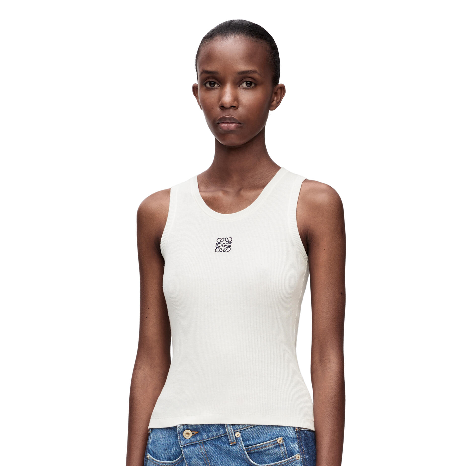 Anagram tank top in cotton