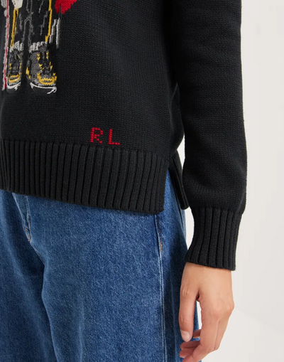 Ralph Lauren* Bear jacquard sweater