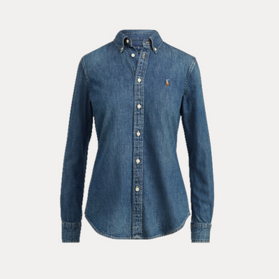 Slim Fit Denim Shirt