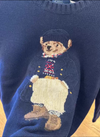 Polo Bear Cotton Crewneck Jumper