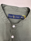 Ralph Laur* Stand Collar Linen Shirt