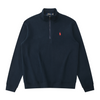 POLO stand collar cotton pullover