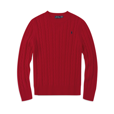 Ralph Laur* Crew Neck (Wool) Sweater