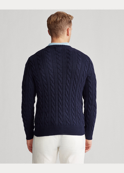 Ralph Laur* Crew Neck (Wool) Sweater