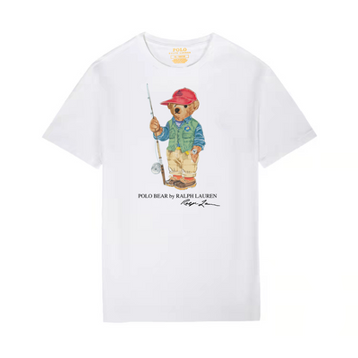 Ralph Laur* Bear Print T-Shirt