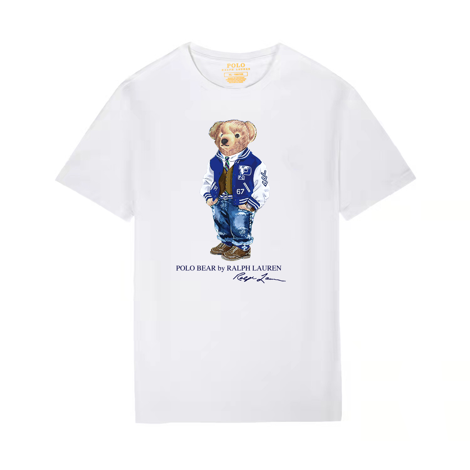 Ralph Laur* Bear Print T-Shirt