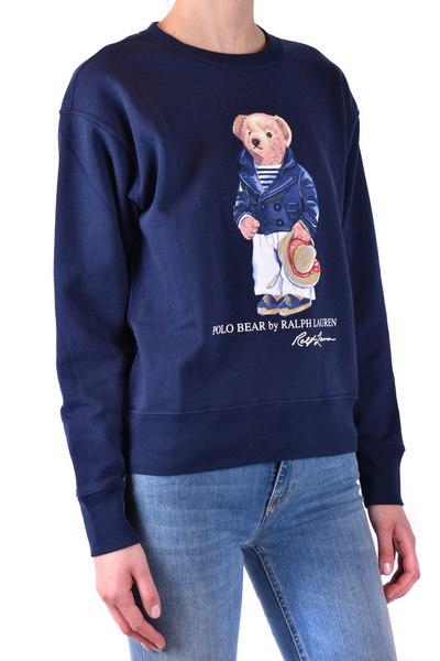 Ralph Lauren* Bear Crewneck Sweatshirt (Velvet)