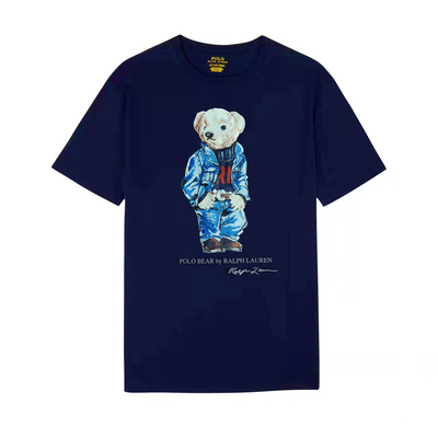 Ralph Laur* Bear Print T-Shirt