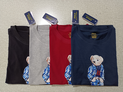 Ralph Laur* Bear Print T-Shirt