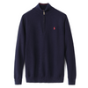 Ralph Laur* Quarter Zip Wool Sweater