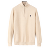 Ralph Laur* Quarter Zip Wool Sweater