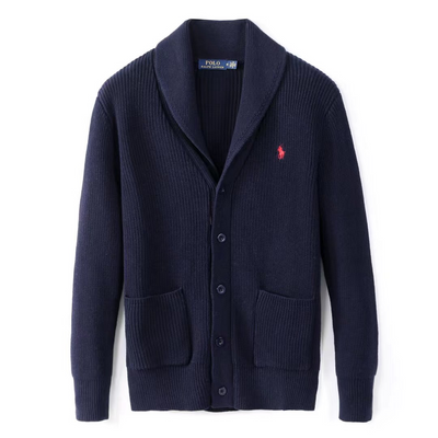 Ralph Laur* Heavyweight wool-knit coat