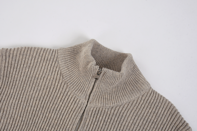 Ralph Lauren* Zipper Thickened (Wool) Sweater