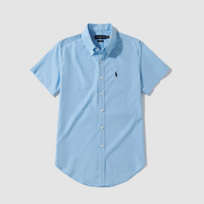 Ralph Laur* Linen and Cotton Short Sleeve Shirt