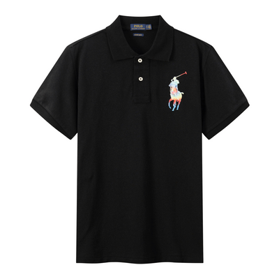 Ralph Laur* Colorful Embroidered Polo Shirt