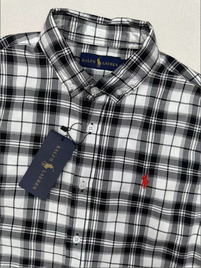 Ralph Laur* Oxford Plaid Long Sleeve Shirt