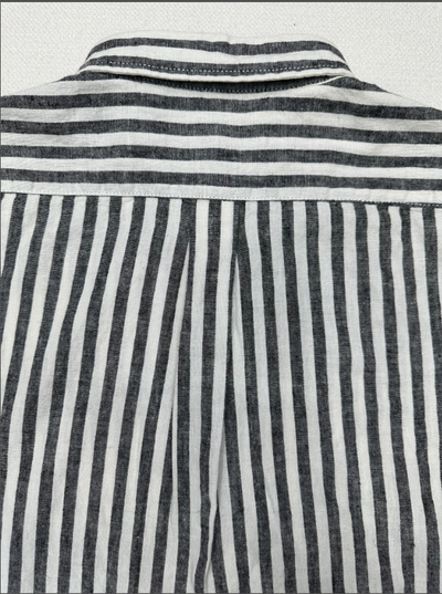 Ralph Laur* (Linen) Striped Long Sleeve Shirt