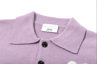 AM* Jacquard POLO Sweater