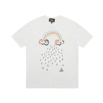 Vivienn* Westwoo* Loose Fit Cotton Printed T-Shirt