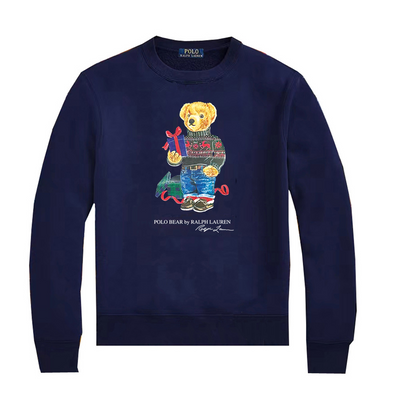 Ralph Laur* Bear Hoodie (Velvet)