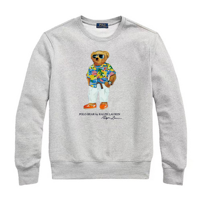 Ralph Laur* Bear Crewneck Sweatshirt