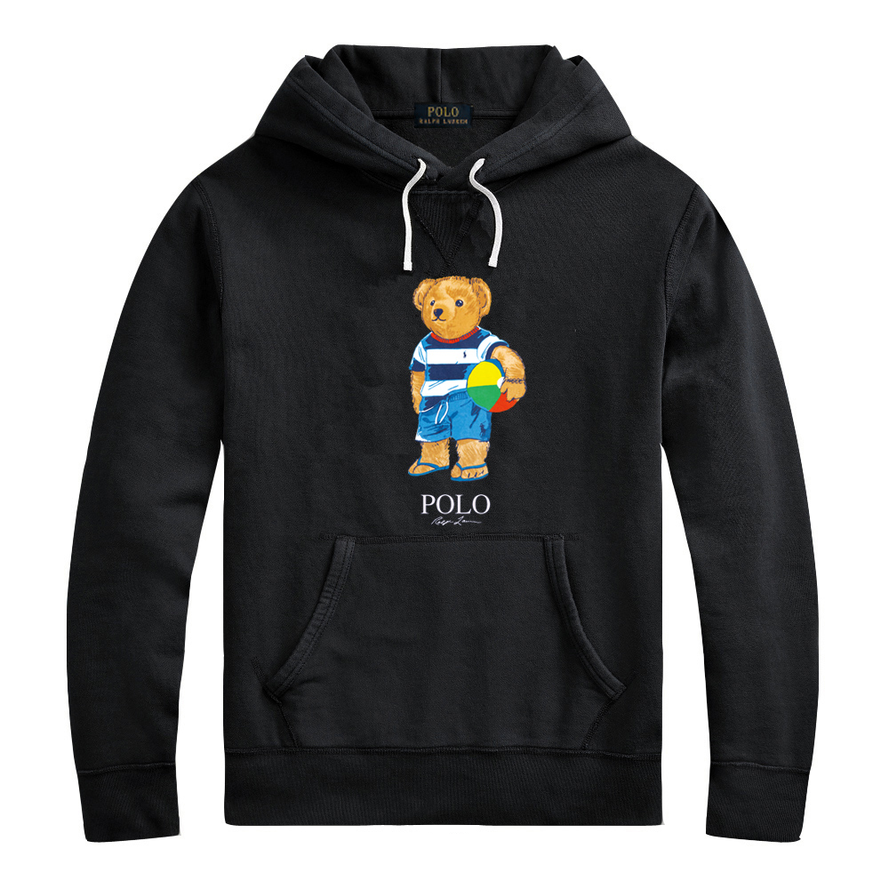 Ralph Laur* Bear Hoodie