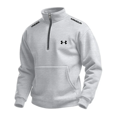 Men's Waffle Turtleneck Half Zip Hoodie