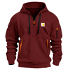 2025 Men's Zipper And Multi Pocket Sport Corduroy Sweatshirt