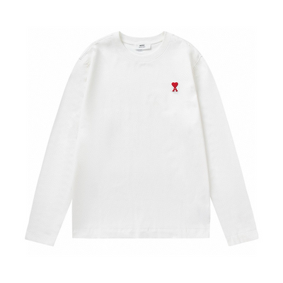 AM* cotton long-sleeved T-shirt