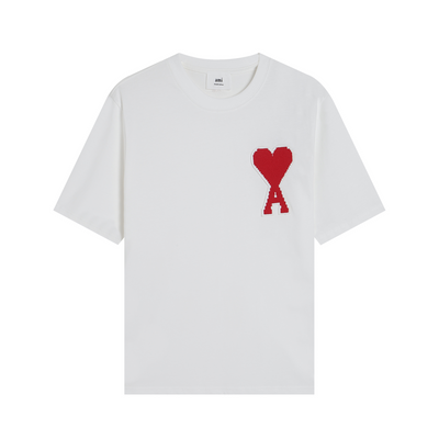 AM* Embroidered Cotton T-shirt (5 colors)