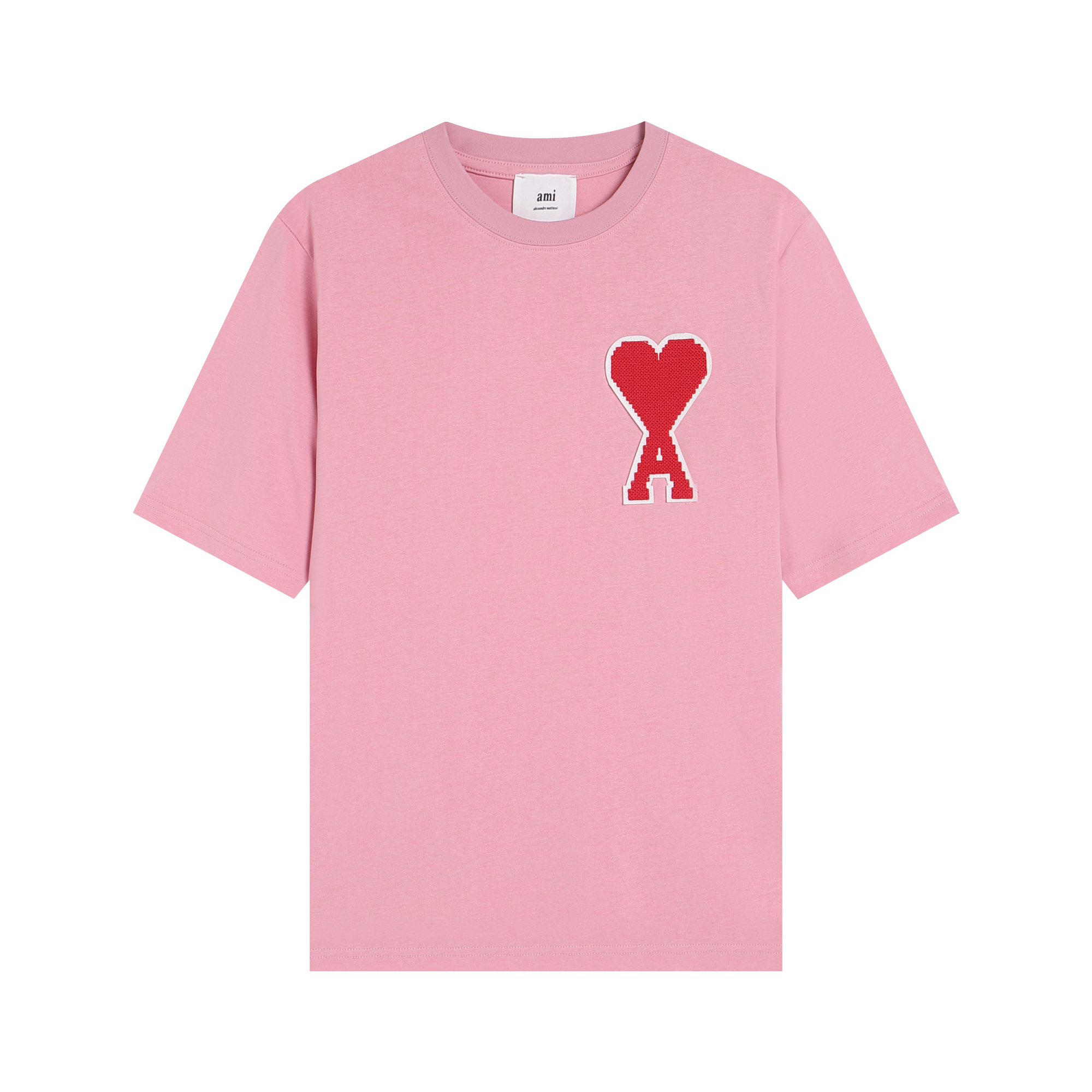 AM* Embroidered Cotton T-shirt (5 colors)