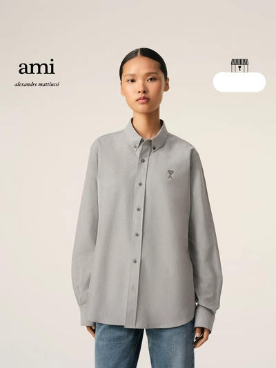 AM*Long-sleeved shirt