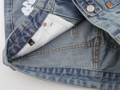 Garland Cotton Denim Shorts