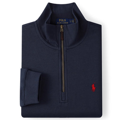 Ralph Lauren* Quarter Zip Sweatshirt （Cotton）