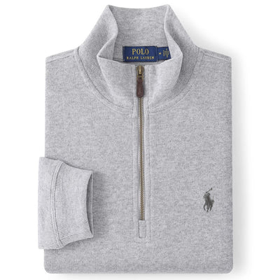 Ralph Lauren* Quarter Zip Sweatshirt （Cotton）