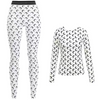 Moon full print top/pants