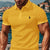Men's Waffle Polo Shirt