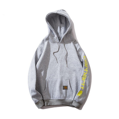 Carhartt* cotton logo sleeve graphic hoodie