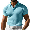 Men's Waffle Polo Shirt