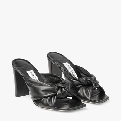 JC** 1: 1 VIP  Biscuit Nappa Leather Mules
