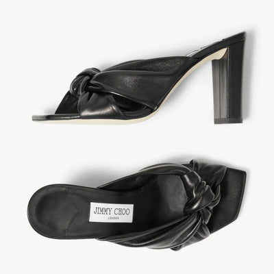 JC** 1: 1 VIP  Biscuit Nappa Leather Mules